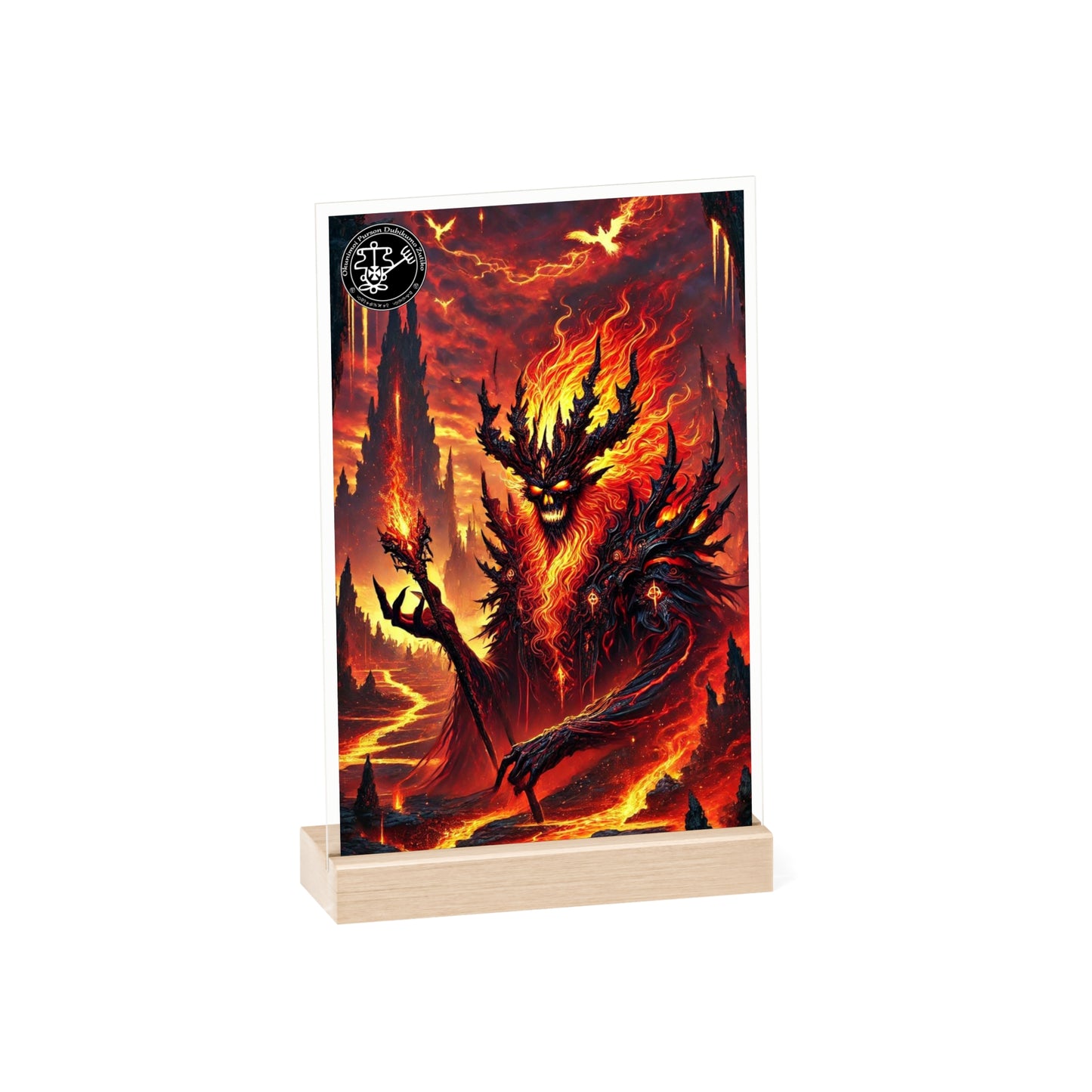 Veil of Secrets: Altar Tile for Demon Purson