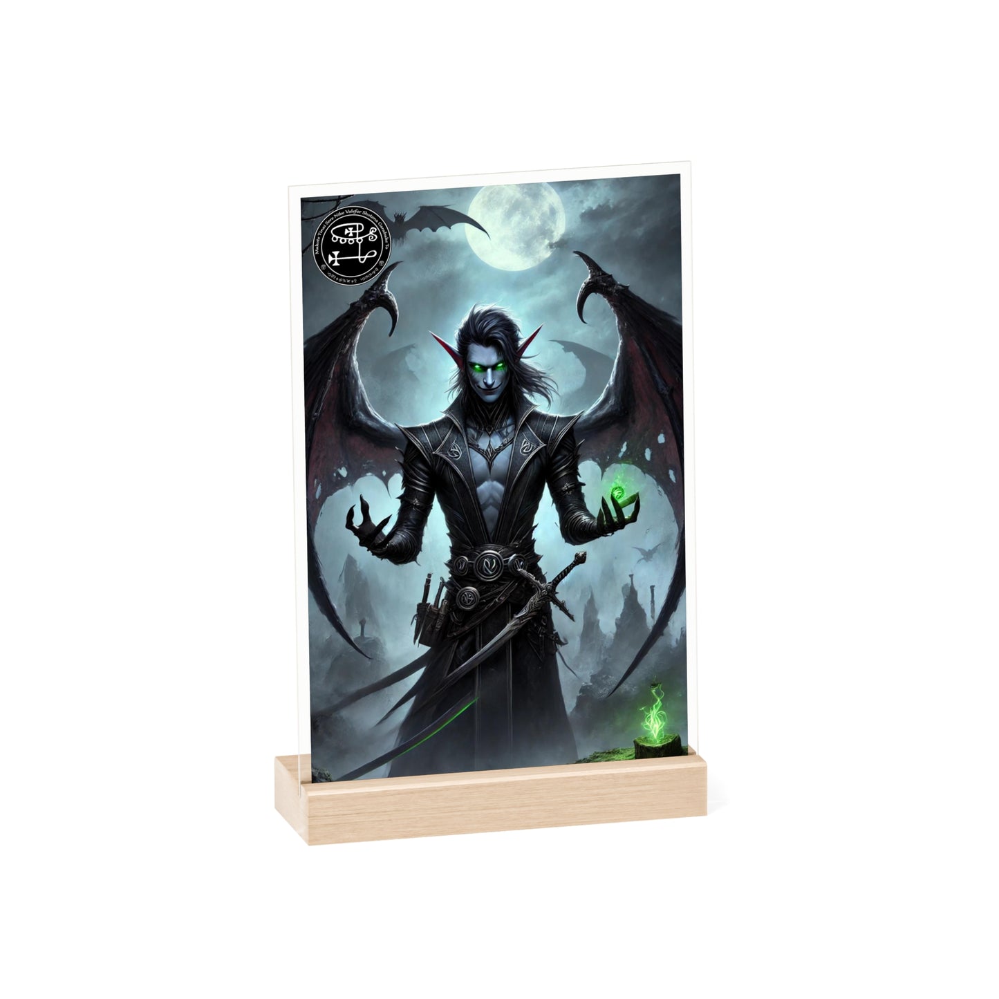 Guardian of Prosperity: Altar Tile for Demon Valefor