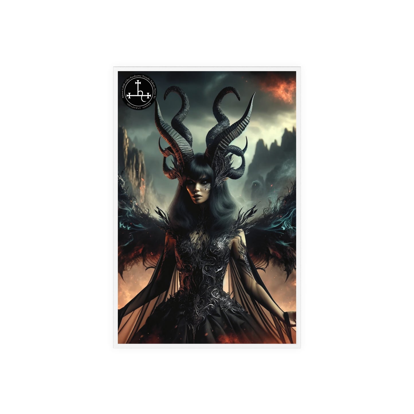 Embrace of Empowerment: Altar Tile for Demon Lilith