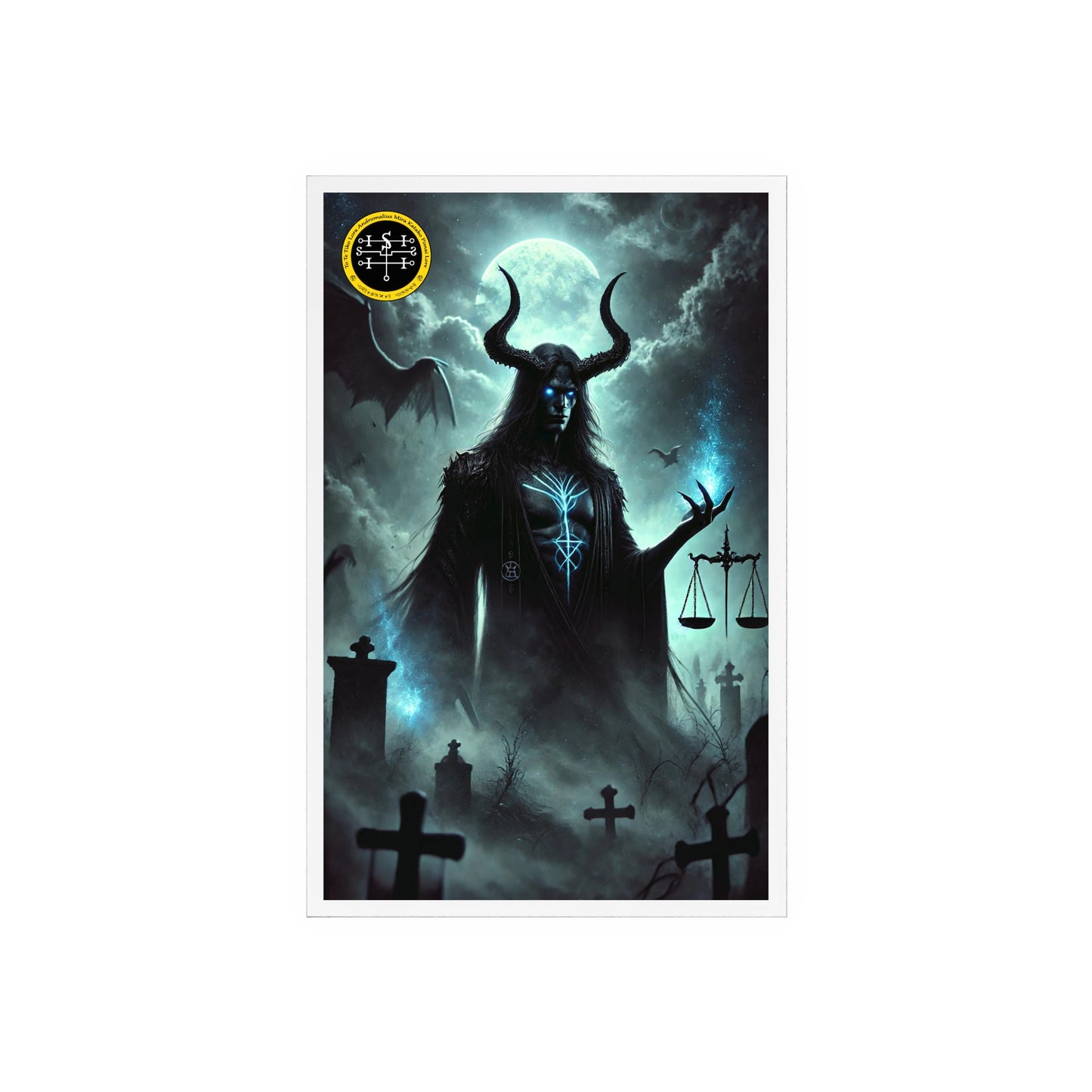 Guardian of Justice: Altar Tile for Demon Andromalius