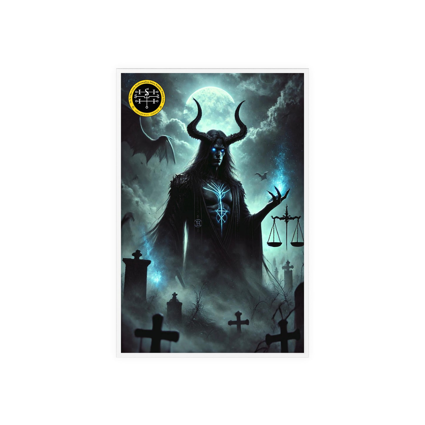 Guardian of Justice: Altar Tile for Demon Andromalius