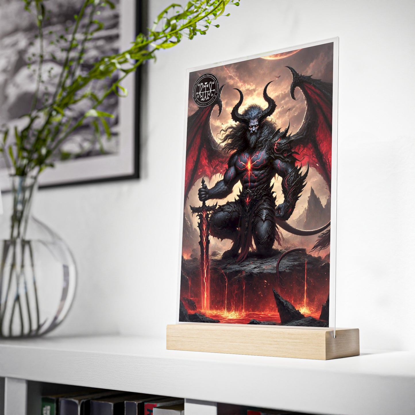 Guardian of Valor: Altar Tile for Demon Marchosias