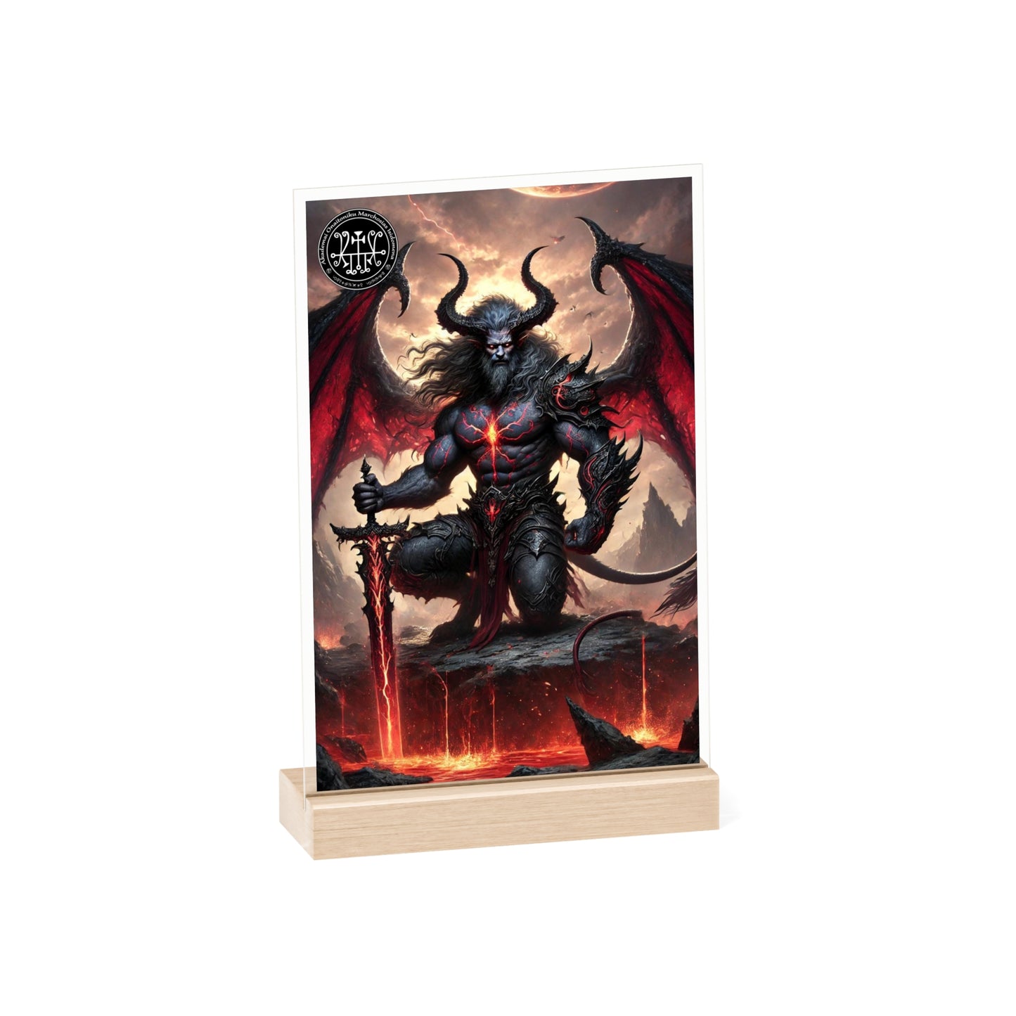 Guardian of Valor: Altar Tile for Demon Marchosias