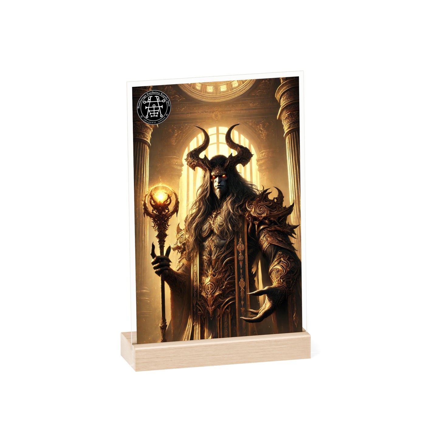 Guardian of Wisdom: Altar Tile for Demon Ipos