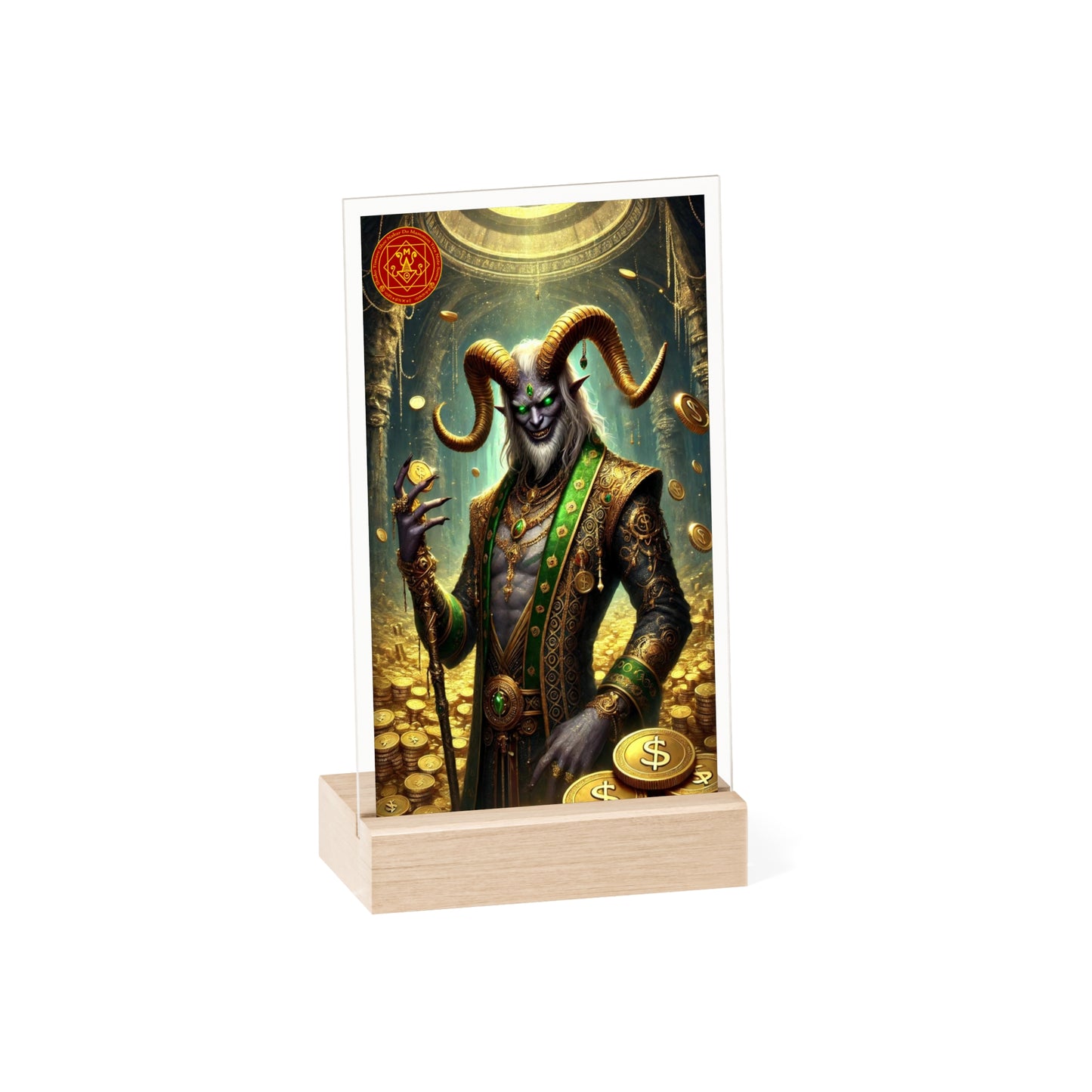 Wealth's Emissary: Altar Tile for Demon Mammon