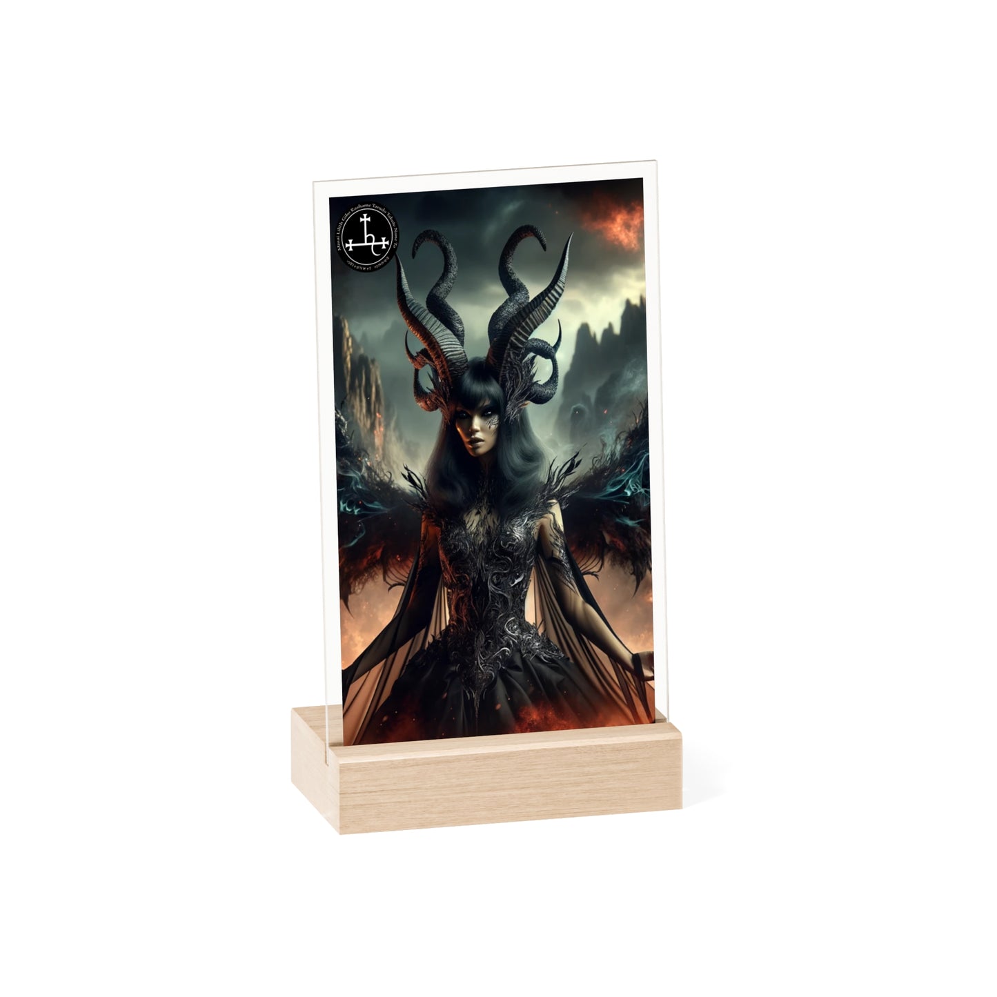 Embrace of Empowerment: Altar Tile for Demon Lilith