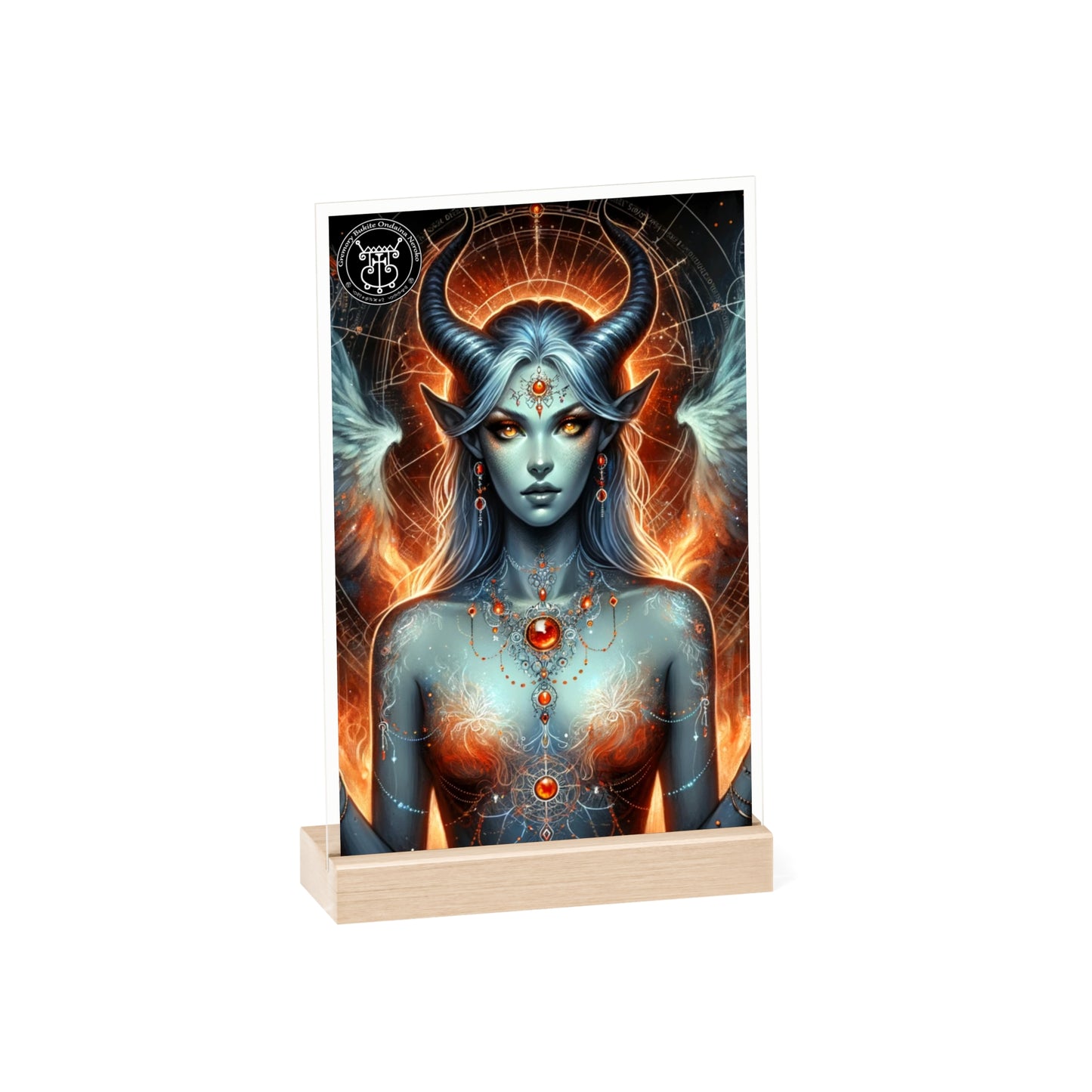 Veil of Grace: Altar Tile for Demon Gremory