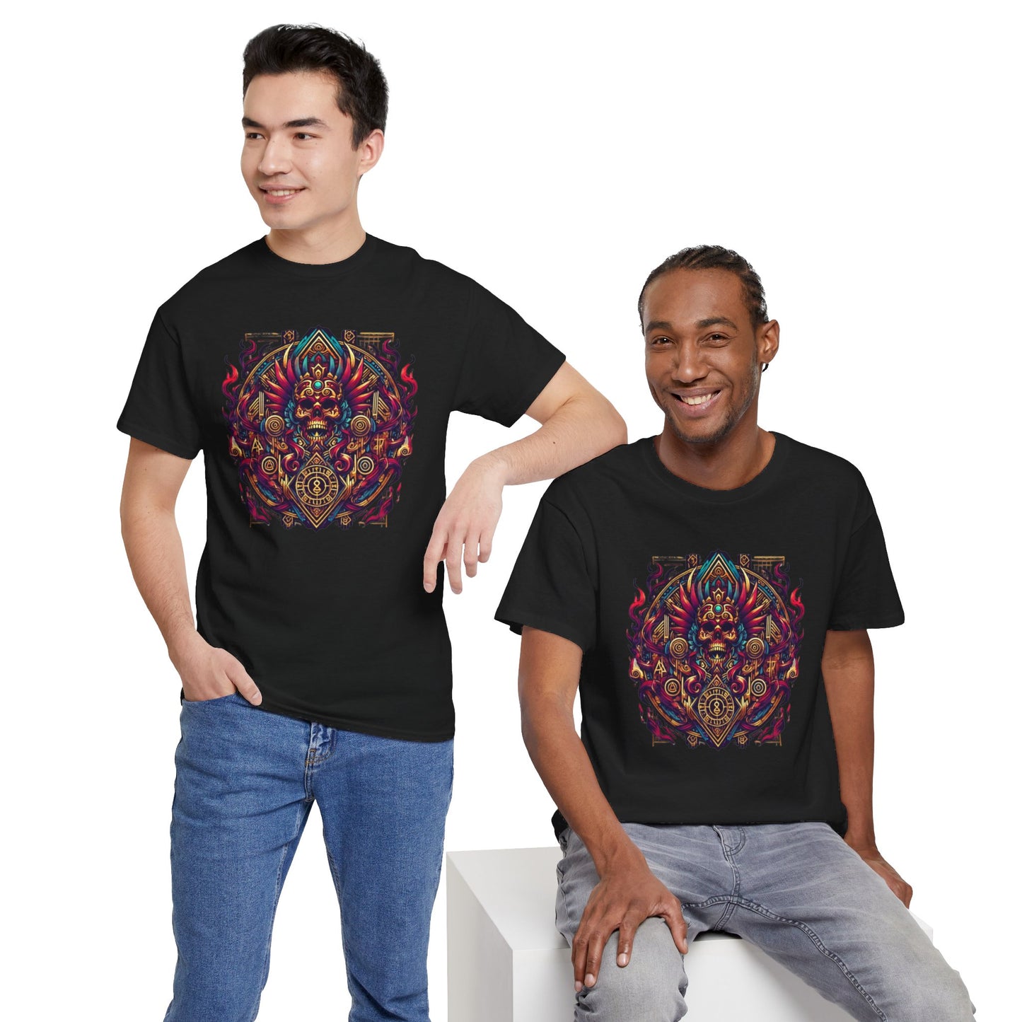 Mictlantecuhtli: The God of Death and Transformation T-Shirt