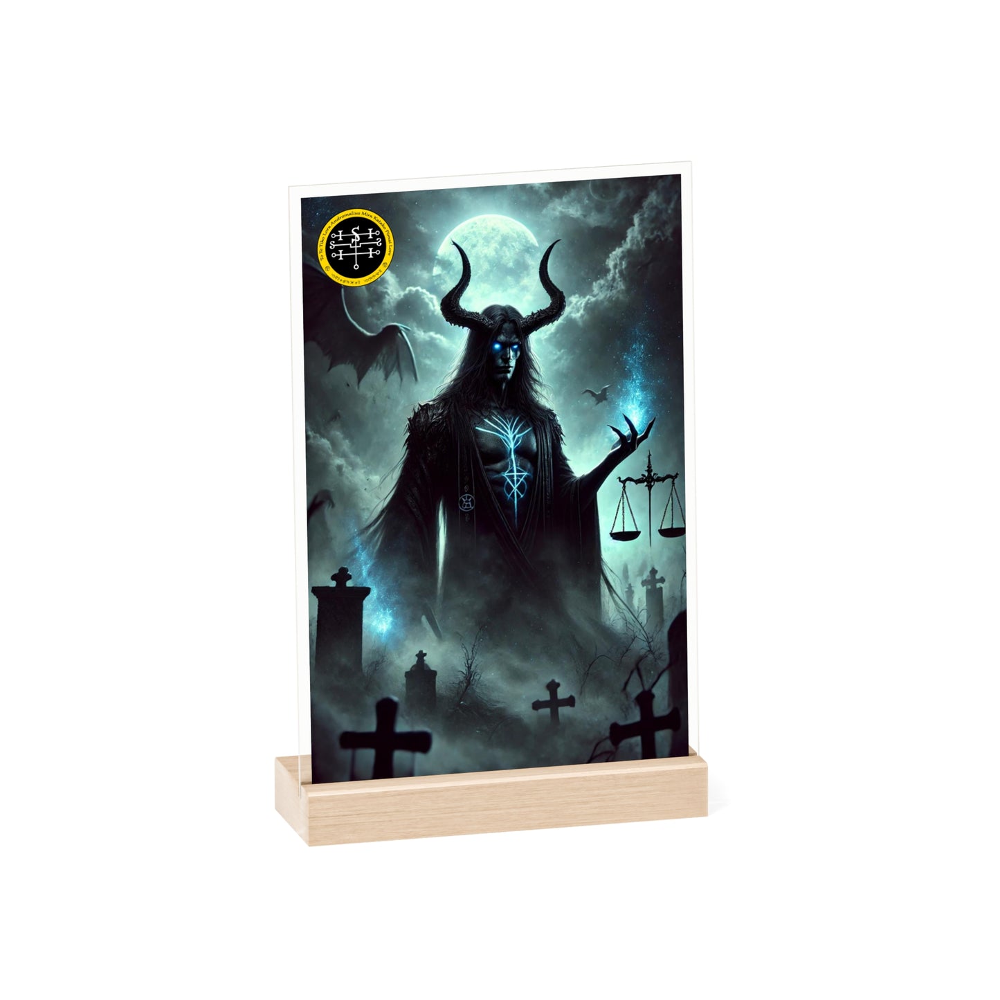 Guardian of Justice: Altar Tile for Demon Andromalius