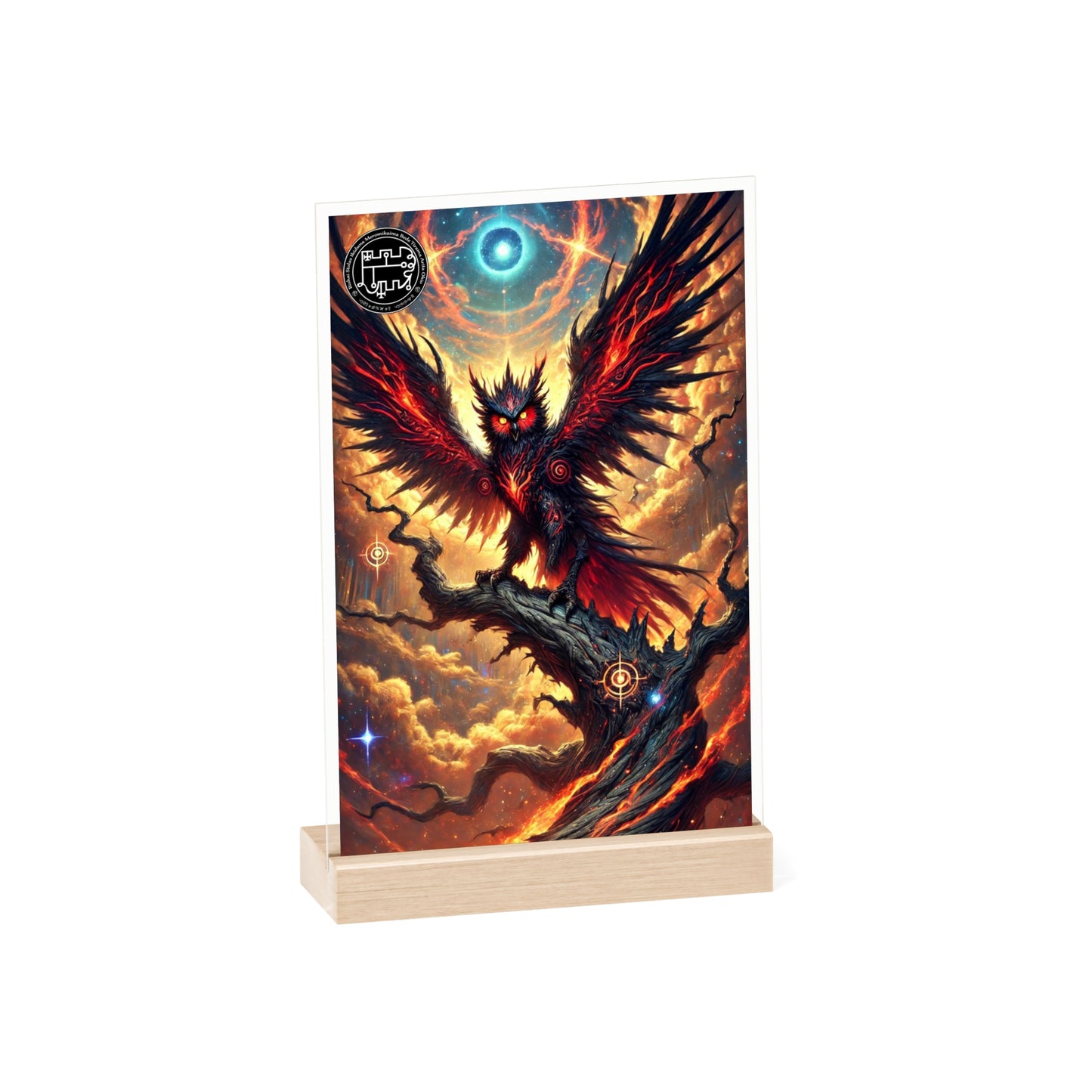 Celestial Wisdom: Altar Tile for Demon Stolas