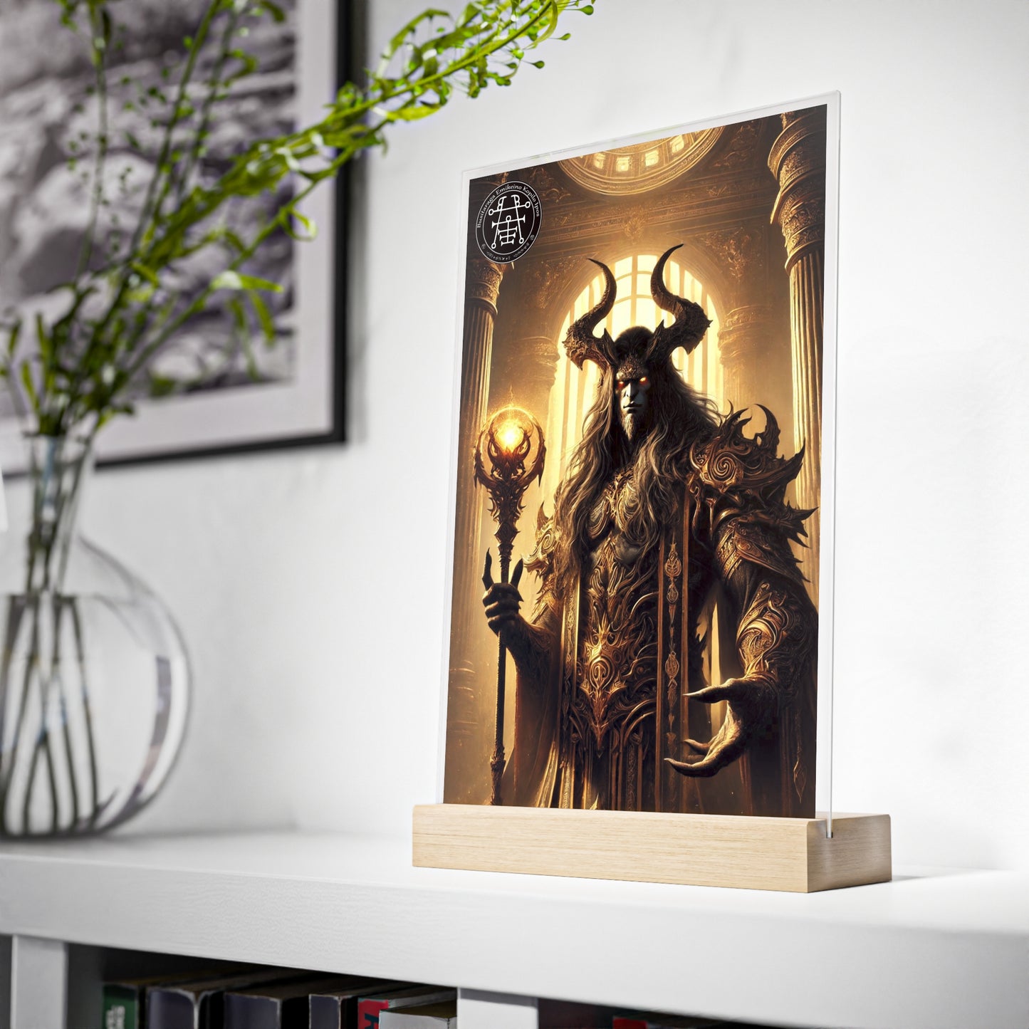 Guardian of Wisdom: Altar Tile for Demon Ipos