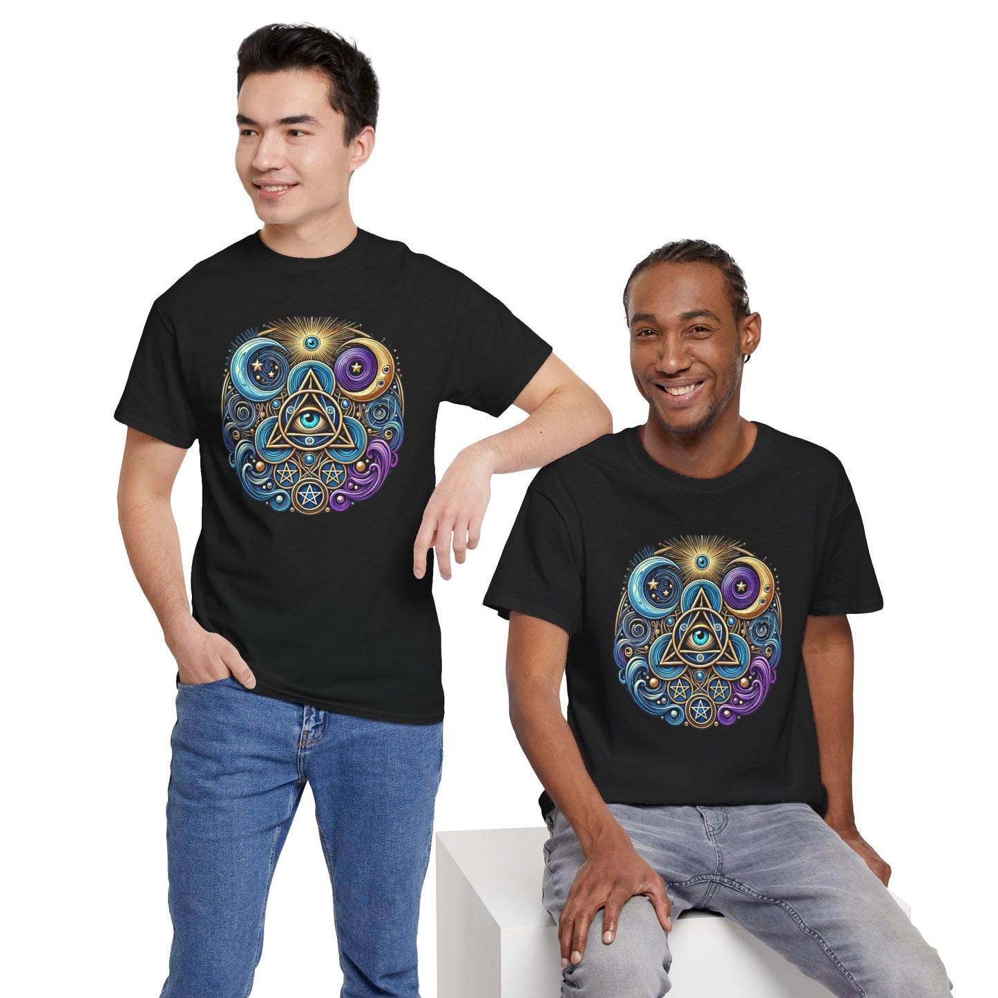 Harmony, Stability, and Safety with the Sigil of Balance and Universal Protection T-Shirt