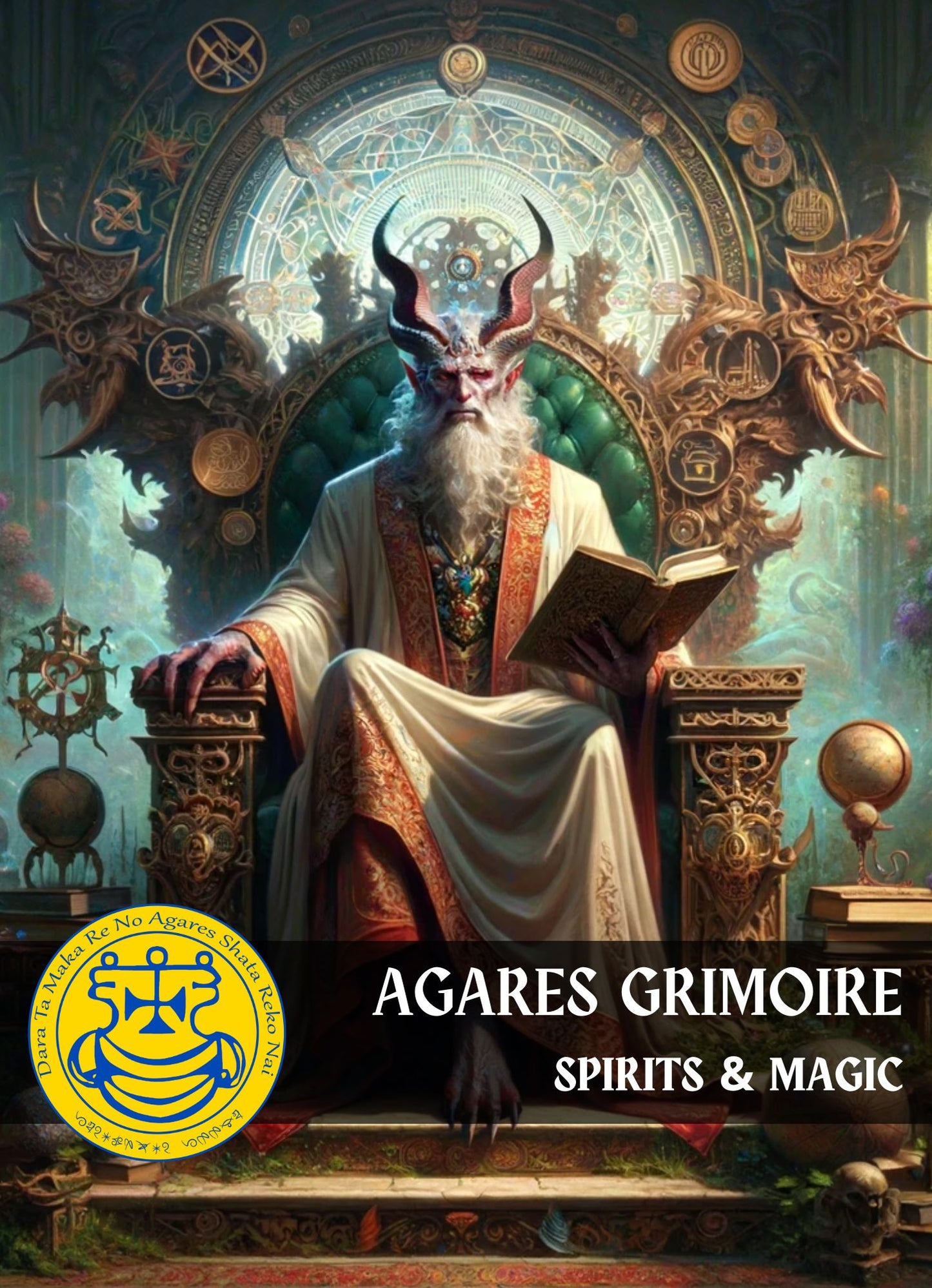 Demon Agares Grimoire - Ars Goetia - Demonology