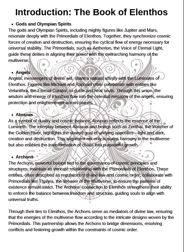 Unlock the Sacred Mysteries of Elenthos and Advanced Mystical Mastery