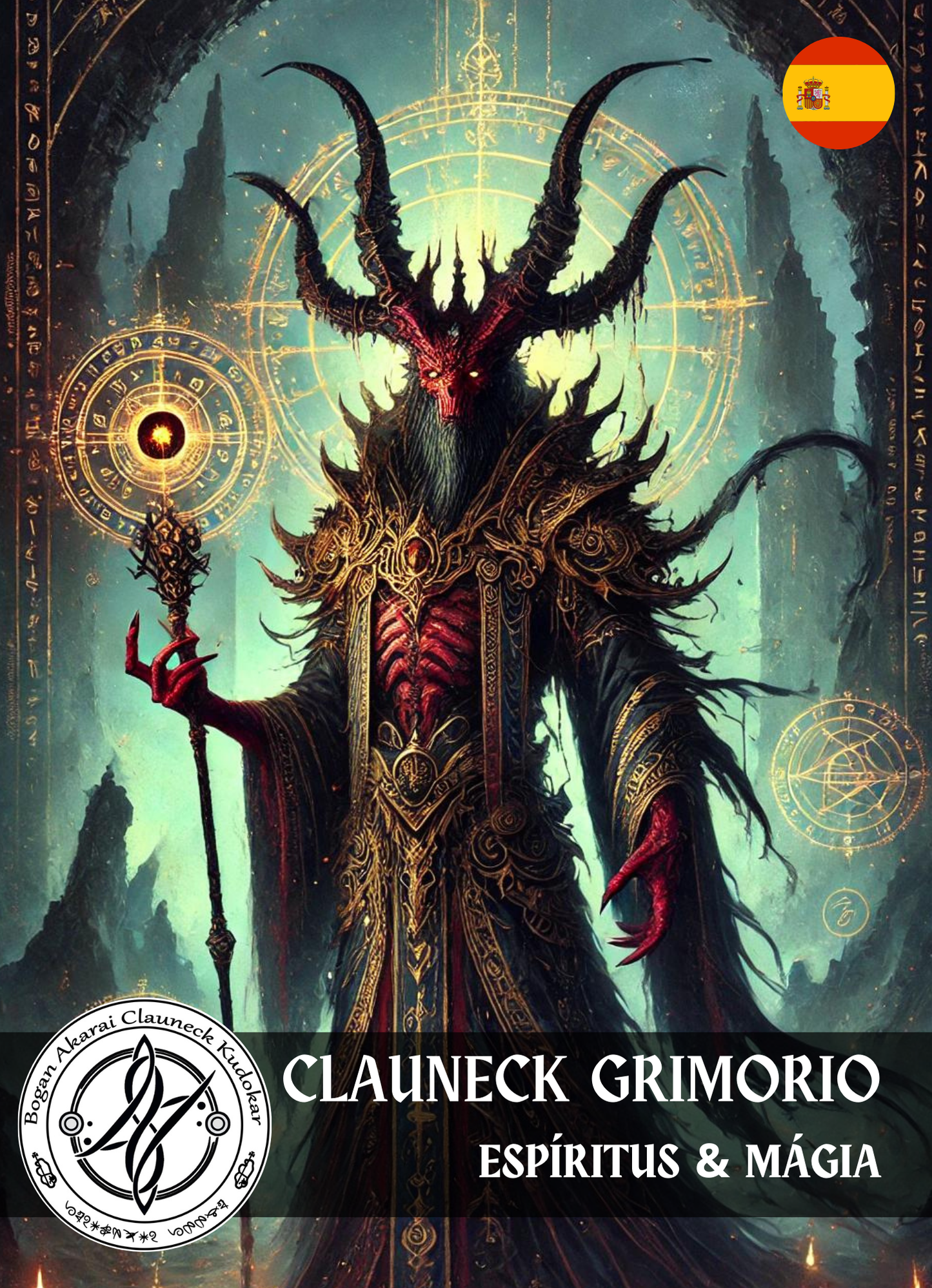 Clauneck Money Grimoire with the 6 Commanders of Prosperity