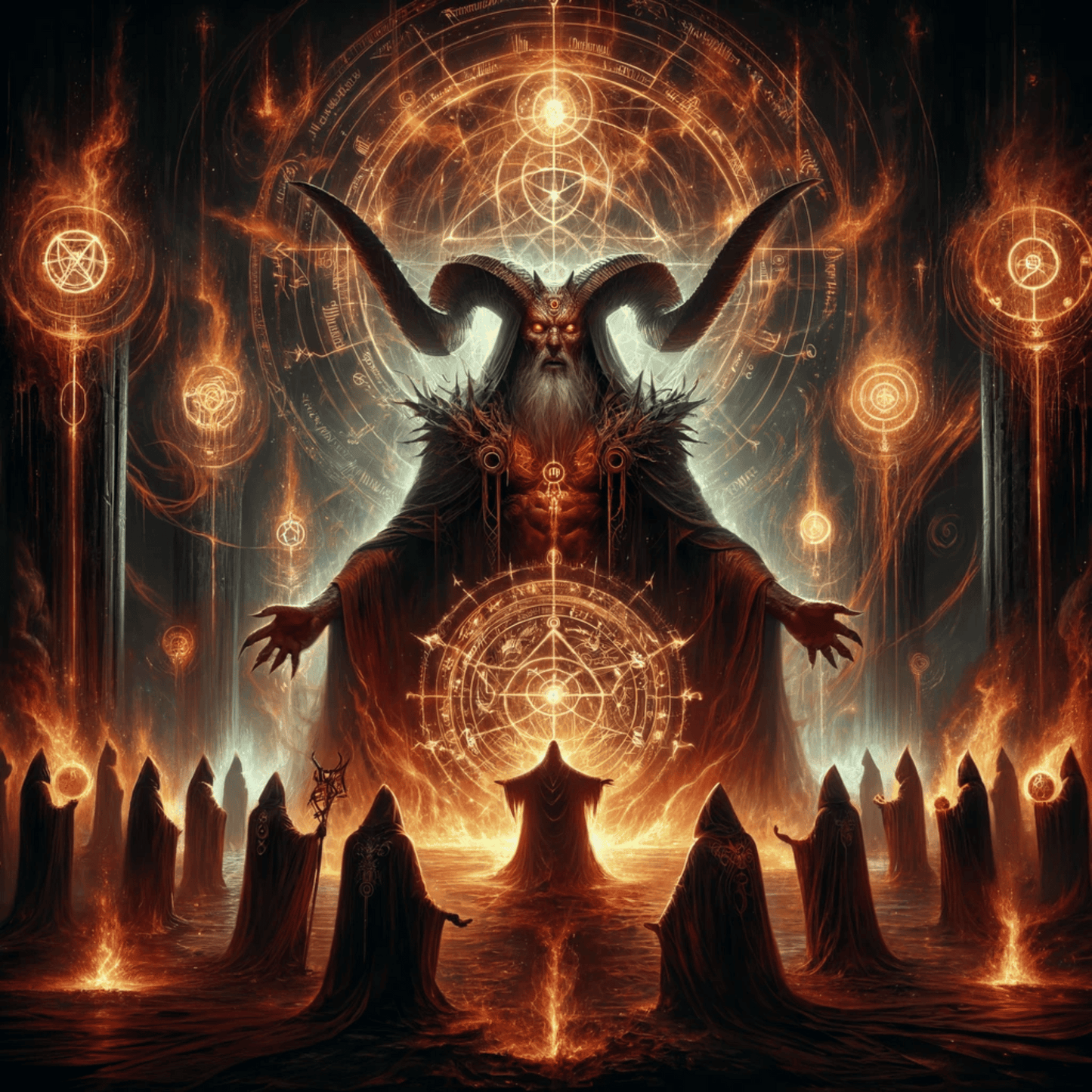 Demon Bael - Ars Goetia Art for Offerings and Altars