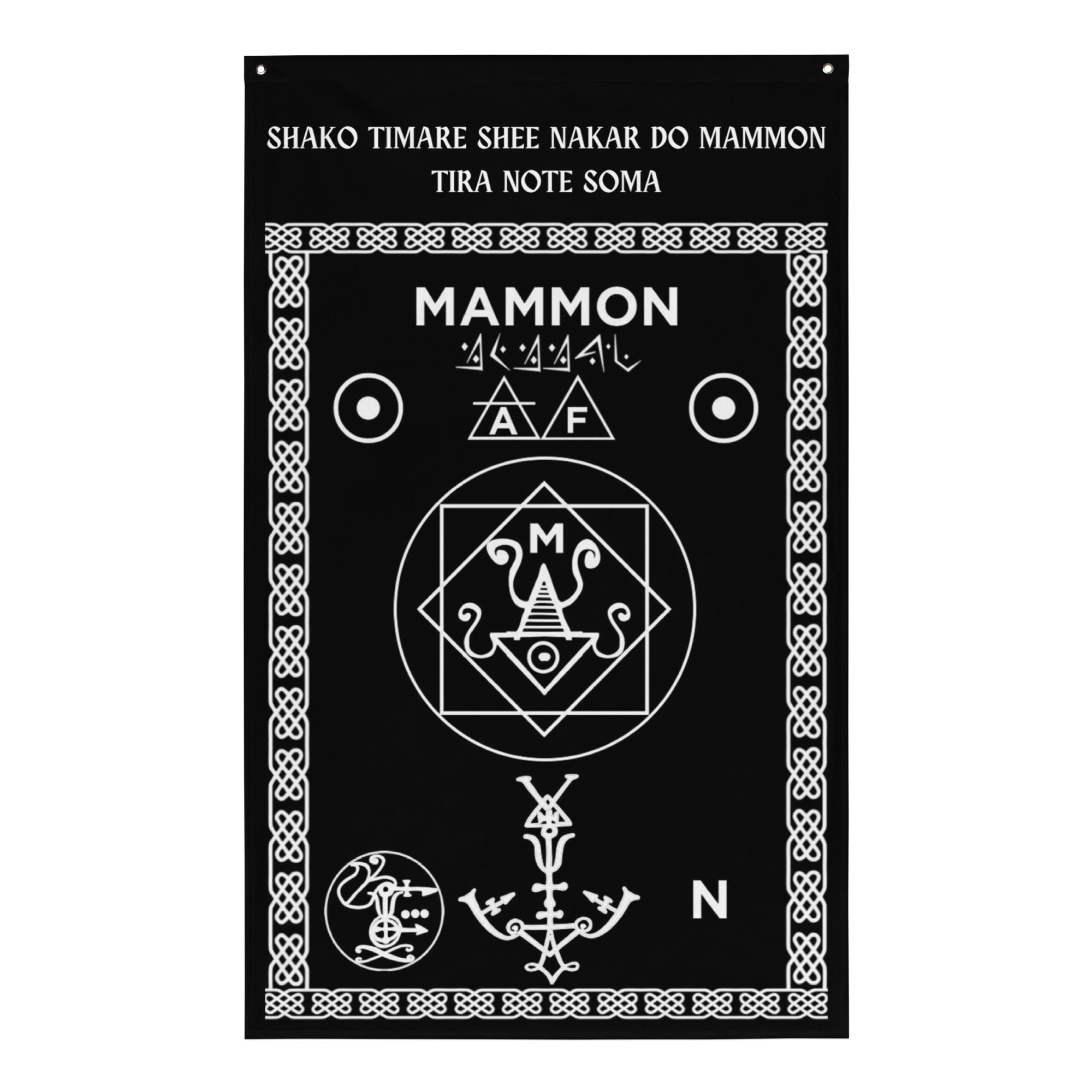 Mammon Summoning Flag for Wealth & Money – Ars Goetia Demons