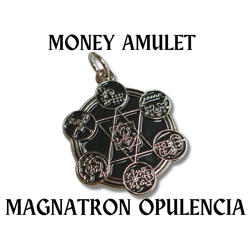 Amuleto Magnatron Opulencia Dinero y Riqueza - Abraxas Amulets ® Magia ♾️ Talismanes ♾️ Iniciaciones